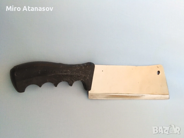 Български сатър МЗ Хан Тервел неръжд., снимка 4 - Антикварни и старинни предмети - 52841539