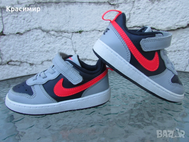 Детски маратонки Nike Court Borough Low Recraft, снимка 7 - Детски маратонки - 52543511