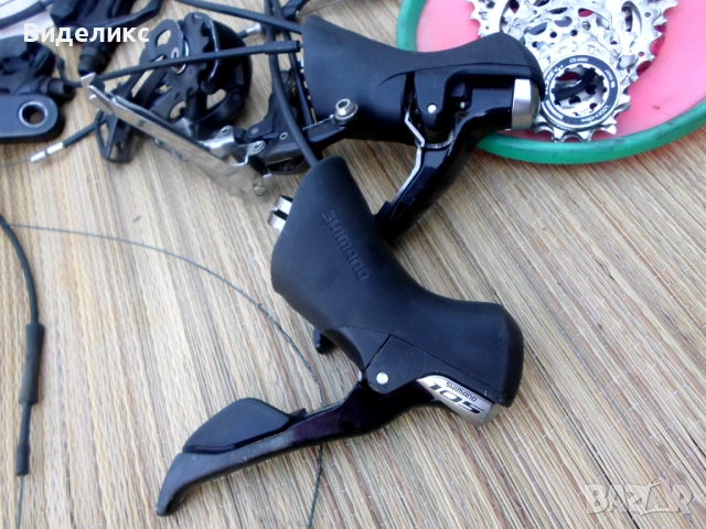 Shimano 105/2*11 шосеен монтаж/, снимка 3 - Части за велосипеди - 53019223