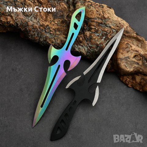 Ножове за хвърляне 3 броя комплект с калъф - Модел 13, снимка 4 - Ножове - 39216451