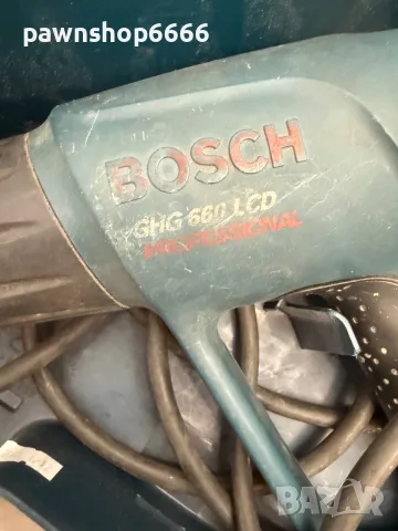 Пистолет за горещ въздух Bosch GHG 660 LCD / 2300 W , 50-660 градуса /, снимка 5 - Поялници и запояване - 55852824