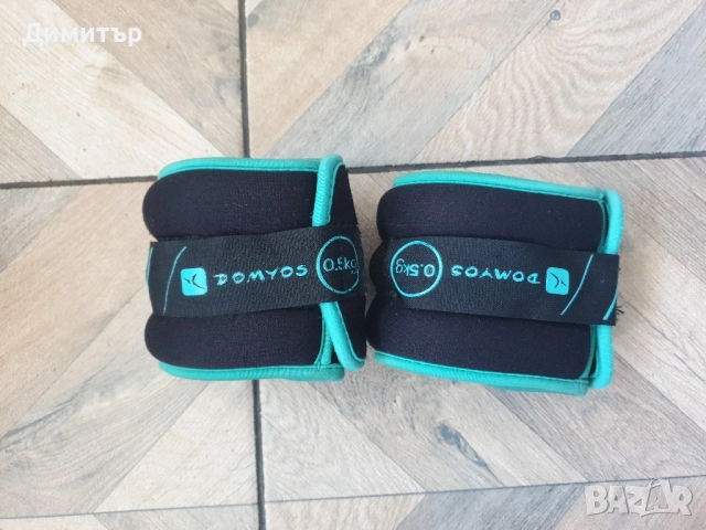 тежести за китка , глезен. DOMYOS 2×05 кг., снимка 2 - Фитнес уреди - 52008257