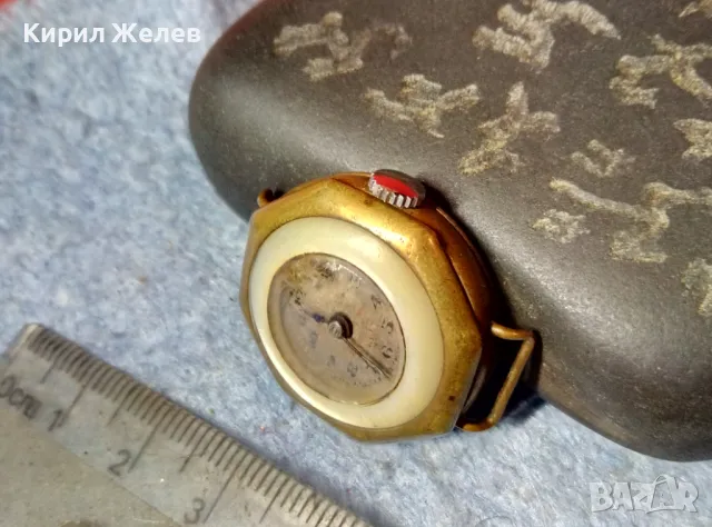 Стар РЯДЪК КОЛЕКЦИОНЕРСКИ РЕТРО Ар ДЕКО МОДЕЛ ШВЕЙЦАРСКИ РЪЧЕН ЧАСОВНИК SWISS MADE 49333, снимка 9 - Антикварни и старинни предмети - 48288678