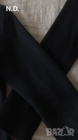 Дамско зимно черно вълнено палто Scarabey, размер М, снимка 5 - Палта, манта - 47961115