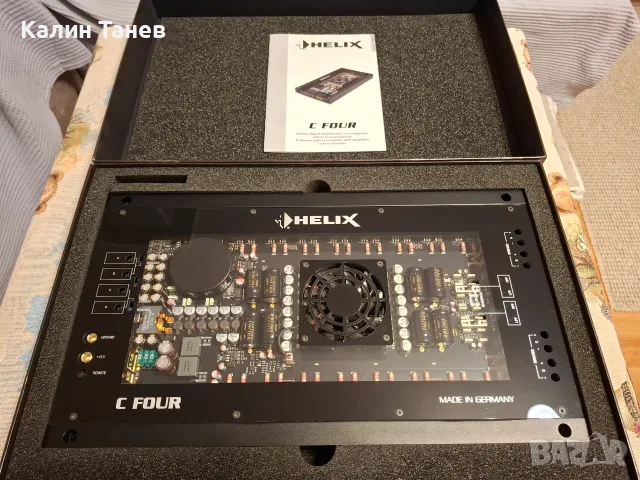 Продавам Hi-End автомобилен усилвател Helix C-Four