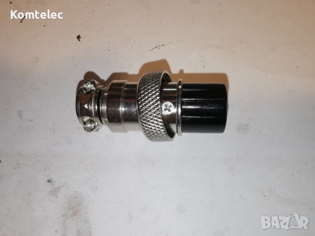 Конектор за станция поялник GX16 тип авиационен 7 входа женски