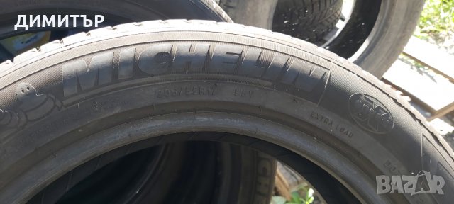 4бр. летни гуми MICHELIN 205 55 17 DOT 3217, снимка 4 - Гуми и джанти - 33938062