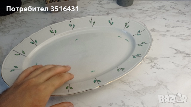 Комплект от супник с капак и чиния, снимка 5 - Прибори за хранене, готвене и сервиране - 51578570