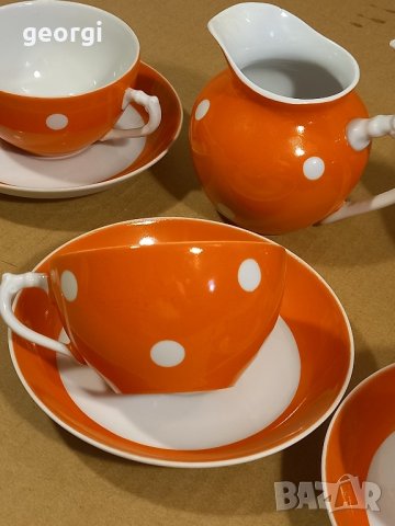 Руски порцеланов сервиз Дулево    14/2, снимка 4 - Антикварни и старинни предмети - 41975762