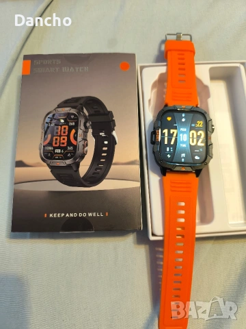 Смарт часовник , снимка 2 - Смарт часовници - 53430939