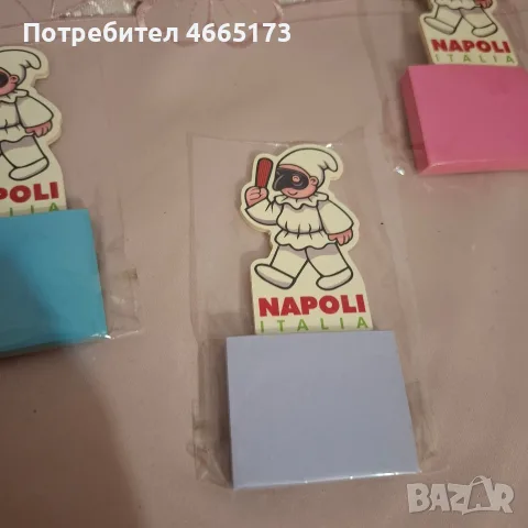 Сет Магнити с бележник , снимка 2 - Магнити за хладилник - 55963785