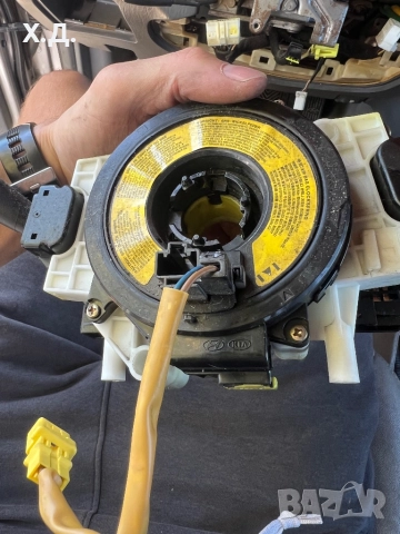 Лентов кабел и лостчета фарове и чистачки Хюндай Твракан 2005г, снимка 4 - Части - 51826153