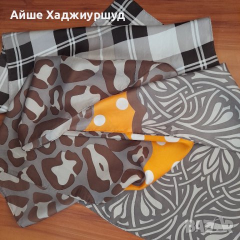 Копринен шал , снимка 2 - Шалове - 41340731