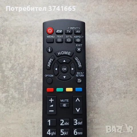 Оригинално дистанционно за телевизор Panasonic N2QAYB000829, снимка 2 - Телевизори - 49221036