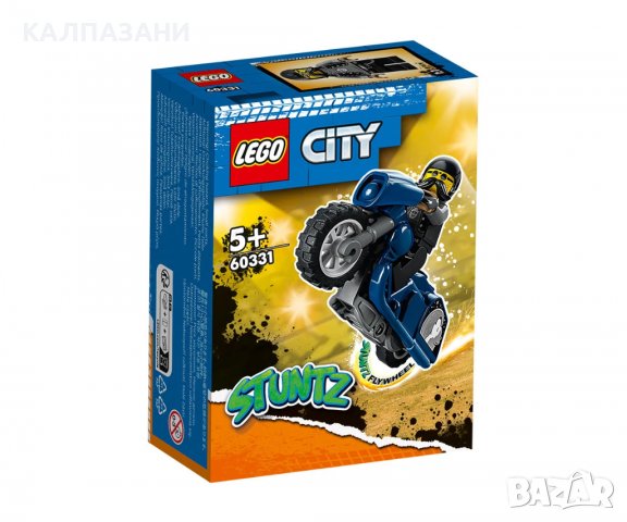 LEGO® City 60331 - Туринг мотоциклет за каскади, снимка 1 - Конструктори - 38927857