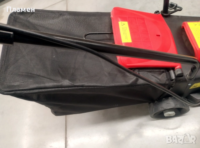 Електрическа косачка за трева E 300 1000 W, 300 mm 28 l. кош, снимка 7 - Градинска техника - 36154123