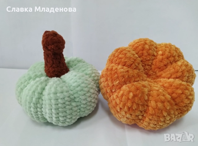 Плюшена играчка -тиква, снимка 2 - Плюшени играчки - 52717862