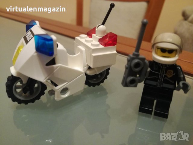 Конструктор Лего - модел LEGO Police 7235 - Полицейски мотоциклет, снимка 2 - Конструктори - 39632369