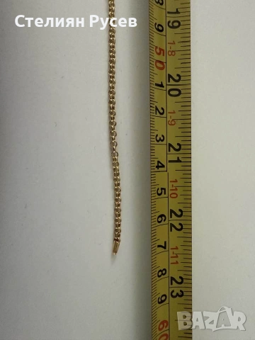 НОВ 8.85гр 56см златен ланец версаче / златно колие / синджир / ланец / злато / златен / GOLD 585 / , снимка 2 - Колиета, медальони, синджири - 52066534