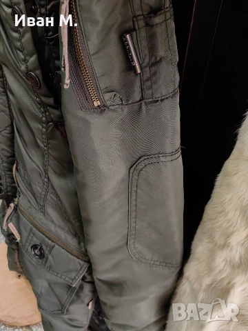  Дамска парка Khujo , снимка 6 - Якета - 52822687