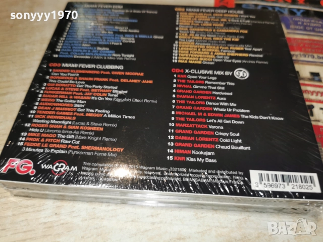 MIAMI FEVER 4CD-ВНОС FRANCE-4 ДИСКА ЗА 45ЛВ КОЛЕДНО 1912250810, снимка 8 - CD дискове - 52844324