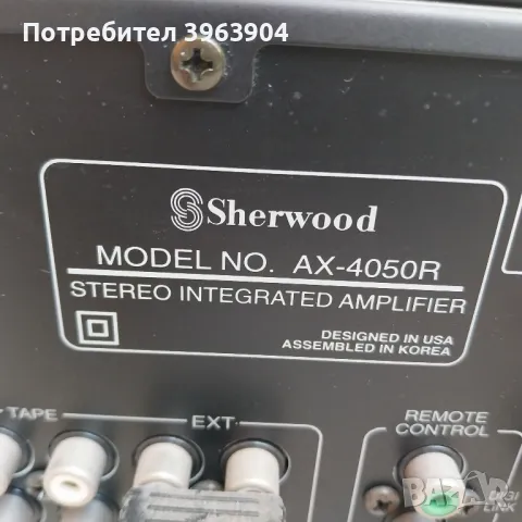 НАЙ ДОБРАТА ОФЕРТА Усилвател Sherwood AX-4050R , снимка 6 - Ресийвъри, усилватели, смесителни пултове - 47455098