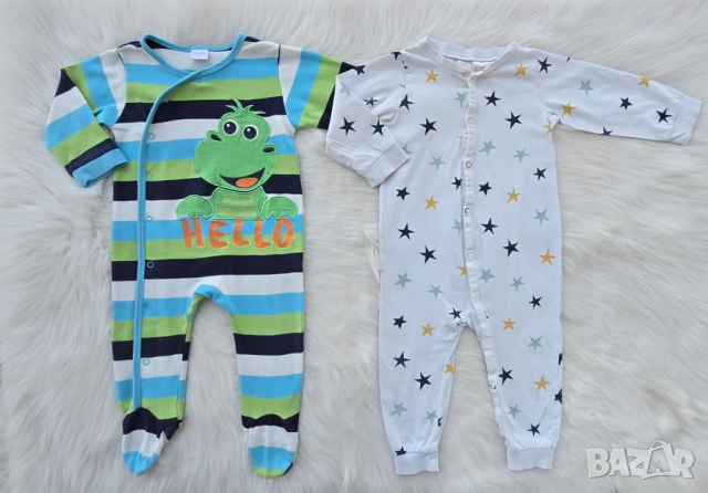 Бебешки ромпъри 9-12 месеца, снимка 7 - Бебешки гащеризони - 52164103