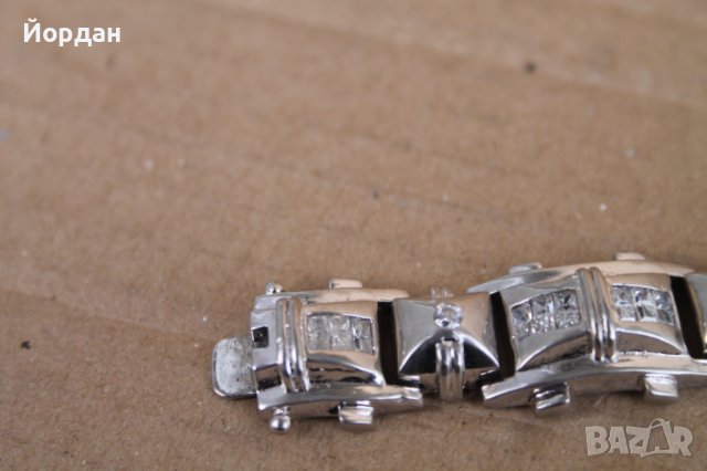 Сребърна гривна , снимка 4 - Гривни - 44479949