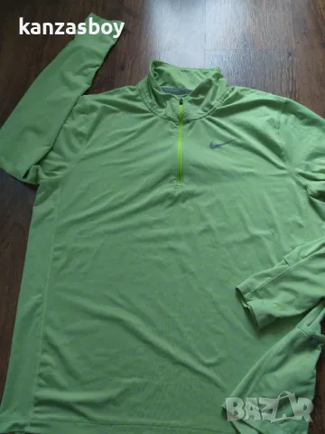 Nike W NK ELEMENT 1/2 ZIP - страхотна дамска блуза Л, снимка 4 - Блузи с дълъг ръкав и пуловери - 49212041