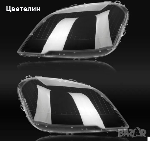 Стъкла капаци за фарове Mercedes W164 ML 07-11 Мерцедес В164 МЛ 07-11, снимка 3 - Части - 41591351