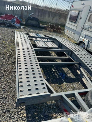 Продавам двуоса платформа за автомобил, ремарке , снимка 2 - Ремаркета - 53708315