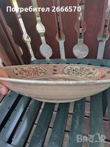   Chinese Plate  Wanli period , Ming Dinasty ,   Стара китайска чиния Минг период, китайски порцелан, снимка 5 - Антикварни и старинни предмети - 41681432