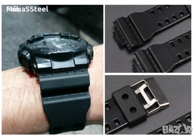 Налични Мат и Лак Casio G-shock верижка, каишка за часовник, снимка 3 - Други - 41558087