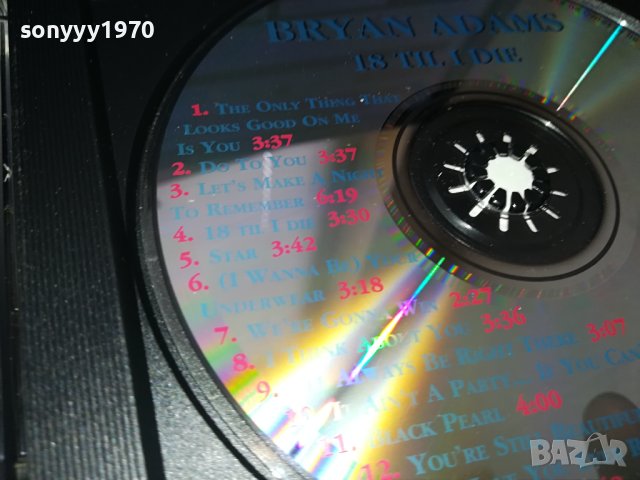 BRYAN ADAMS CD 2802240852, снимка 14 - CD дискове - 44506440
