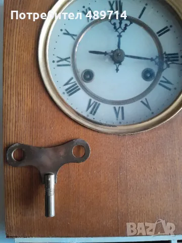 Стар стенен часовник, снимка 5 - Стенни часовници - 48878391