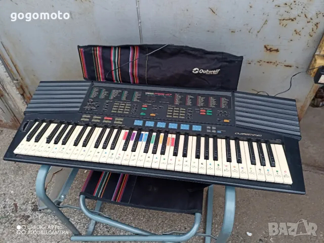 YAMAHA, синтезатор + 2 стойки, клавир, йоника, пиано, 🎹, орган, миди система , снимка 3 - Друга електроника - 49053572