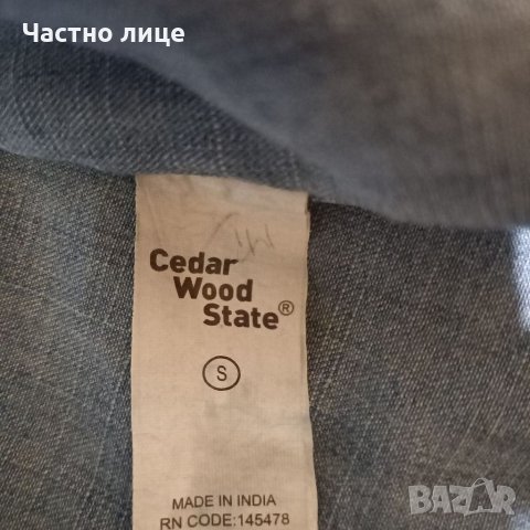 Дънкова риза чисто нова,CedarWoodState размер S, снимка 6 - Ризи - 35672832