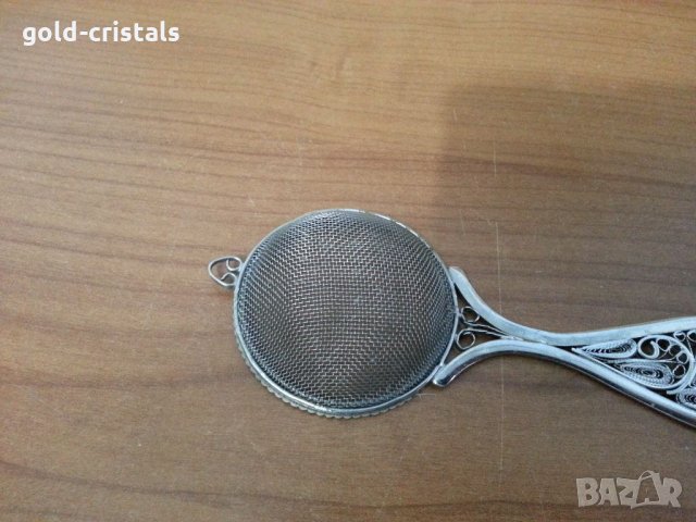 Цедка филигран, снимка 5 - Антикварни и старинни предмети - 34417971