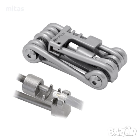 Многофункционален инструмент за велосипед FORCE ECO - 11 функции, снимка 3 - Аксесоари за велосипеди - 38820287