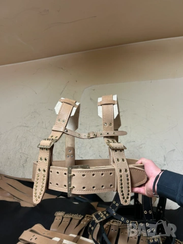 Продавам двойни кукерски колани за чанове, снимка 4 - Антикварни и старинни предмети - 53698128