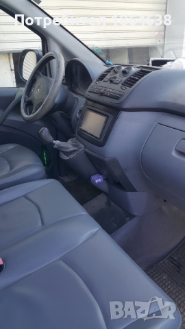 Mercedes-Benz Vito 115 cdi 9 места, кожа, снимка 5 - Бусове и автобуси - 28185929