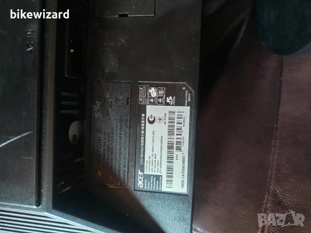 Монитор Acer V193HQV 18.5 инча, снимка 2 - Монитори - 51708799