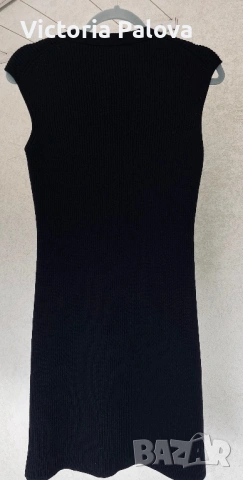 Бутикова рокля DI BARI 100% virgin wool Италия, снимка 7 - Рокли - 53238463