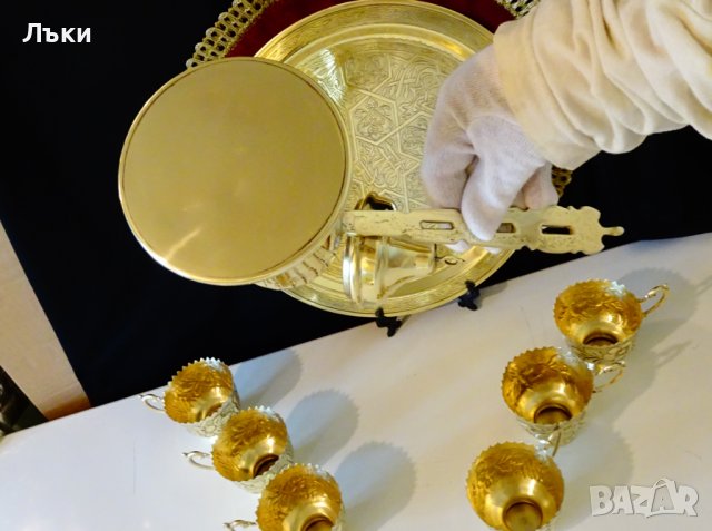 Джезве с капак,кана,бронз. , снимка 11 - Антикварни и старинни предмети - 40700902