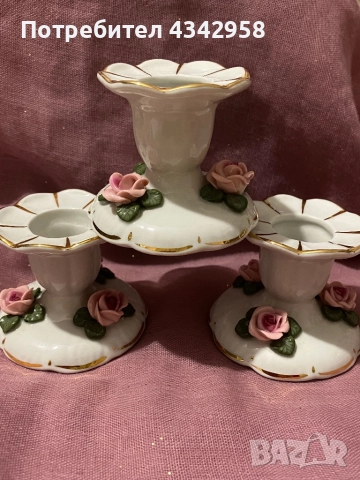 Dresden. Gerhard Knopf Bavaria.Свещници.1950-1960г.