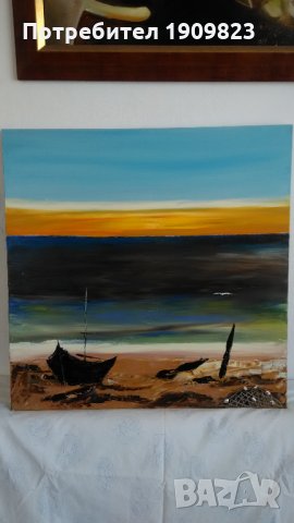 Масло върху платно , снимка 1