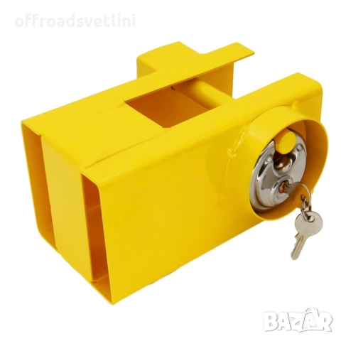 Универсален катинар за теглич на ремарке – заключващ механизъм против кражба, снимка 4 - Аксесоари и консумативи - 51889971