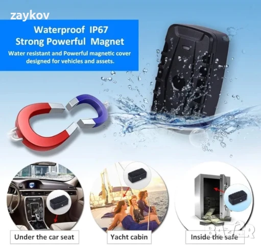 Winnes 4G GPS тракер за превозни средства TK918, световен магнитен GPS, снимка 8 - Друга електроника - 50714642