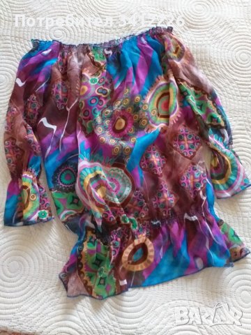 Блуза с голи рамена ПОДАРЯВАМ