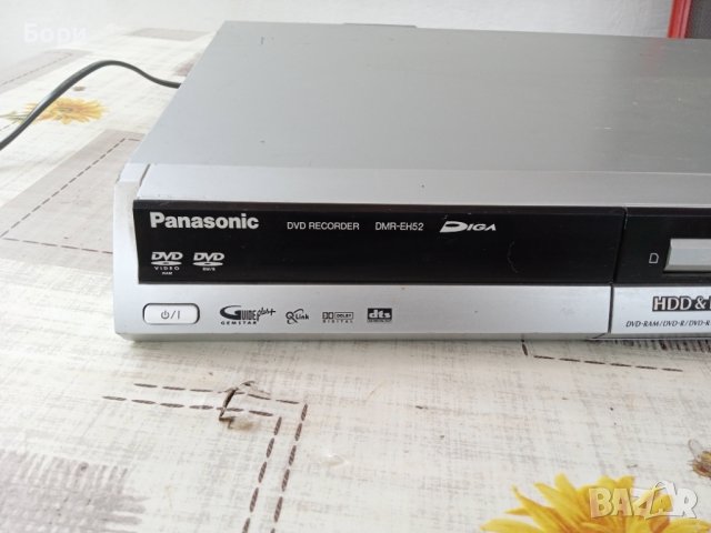 Panasonic DMR-EH52 DVD-Recorder, снимка 2 - Плейъри, домашно кино, прожектори - 40532172